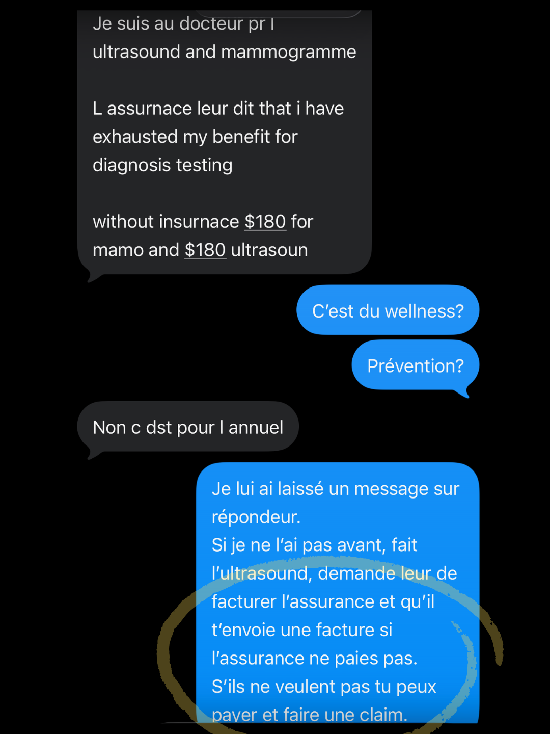 Bénéfices "épuisés"